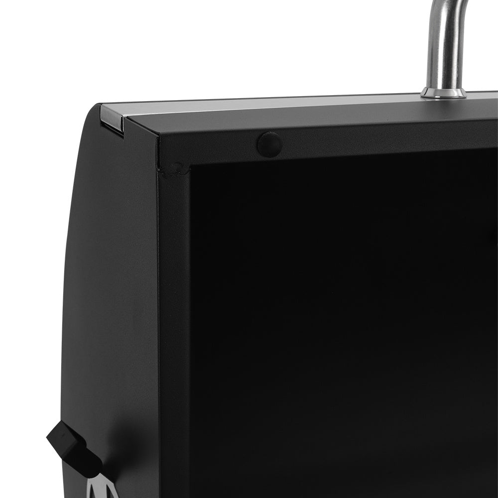 101cm H Outdoor Garden Charcoal Grill, Black