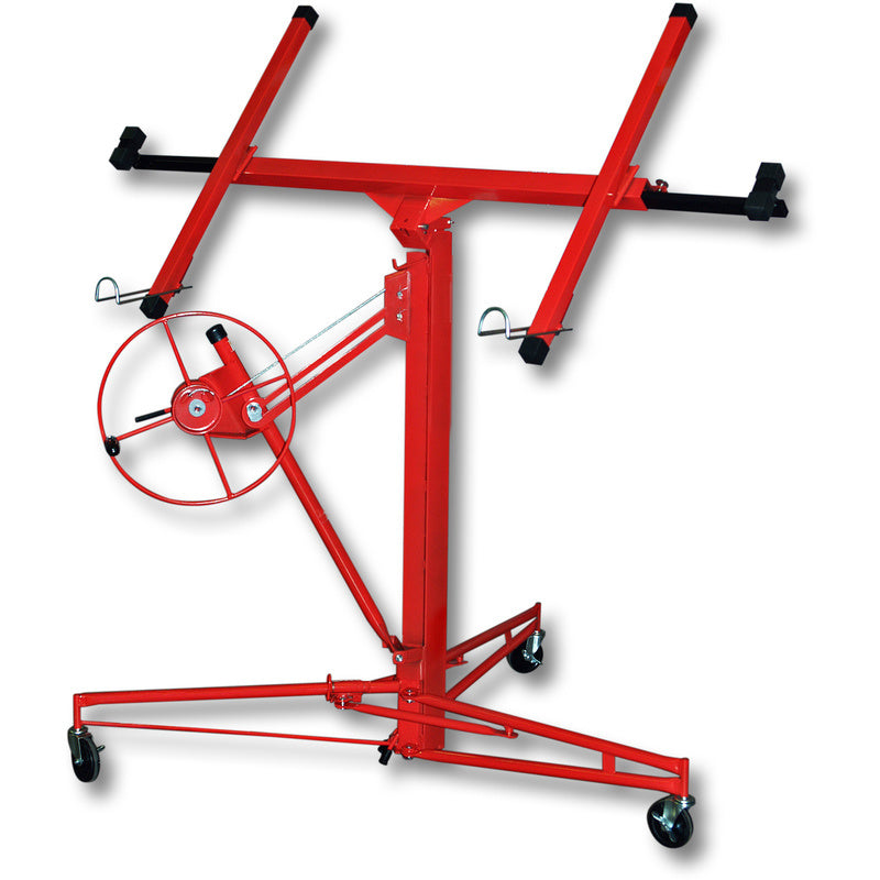 11 Ft Drywall Lifter Panel Hoist with Rolling Casters