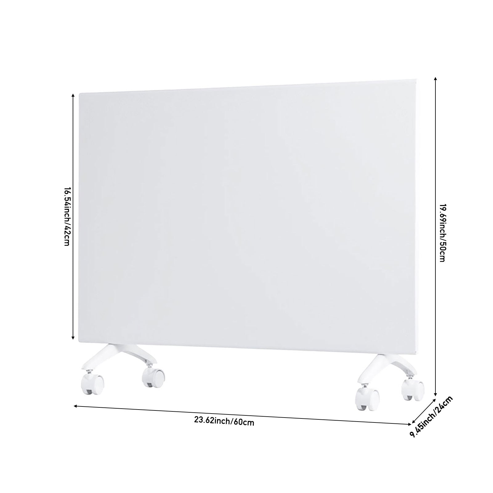 1000W/1500W/2000W Freestanding Convection Heater with Timer Function