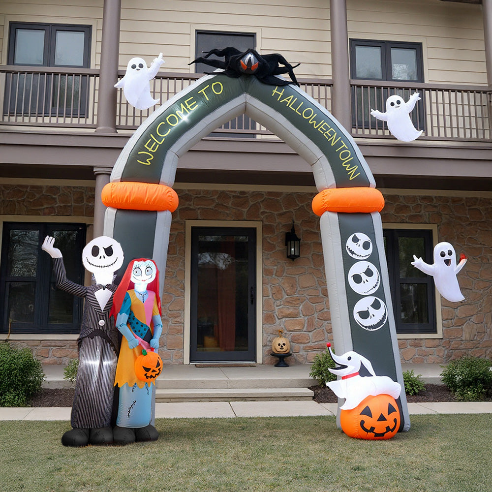 10ft Halloween Inflatable with Build-In LED