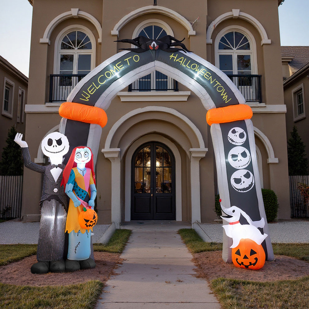 10ft Halloween Inflatable with Build-In LED