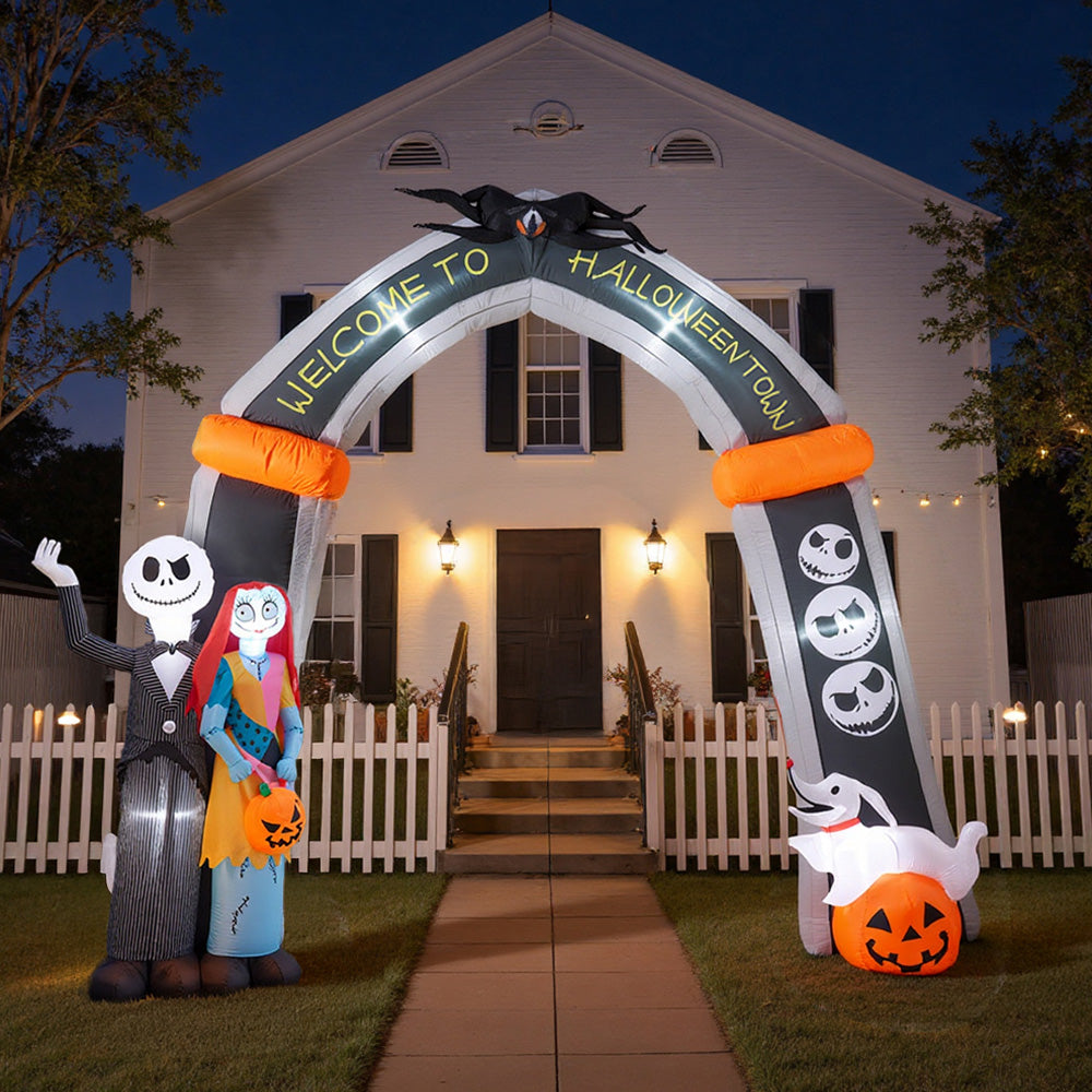 10ft Halloween Inflatable with Build-In LED