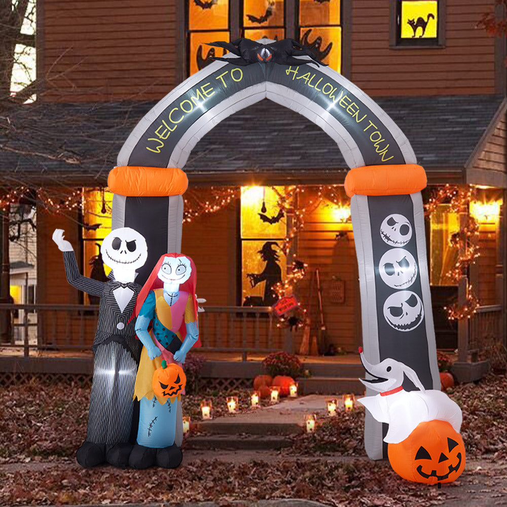 10ft Halloween Inflatable with Build-In LED
