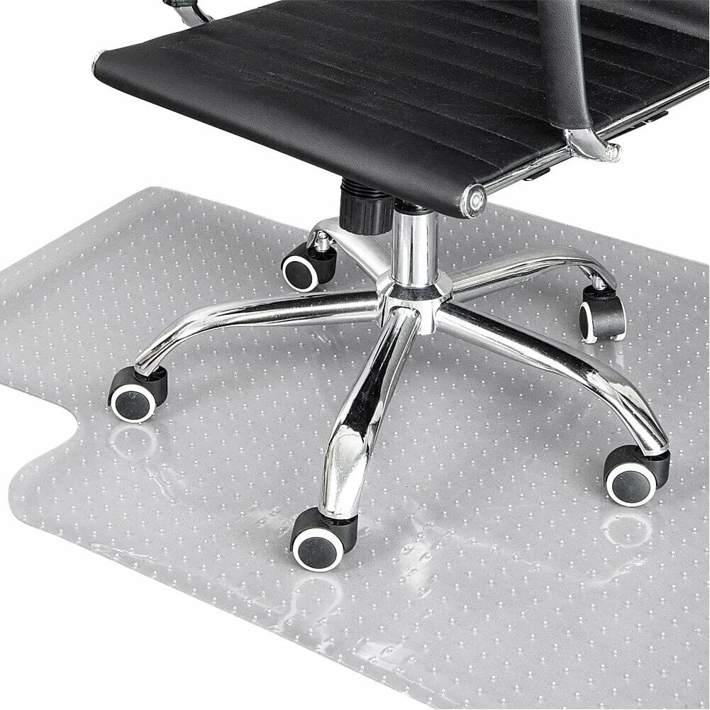 120 cm W PVC Clear Non-Slip Office Chair Desk Mat Floor Carpet Floor Protector